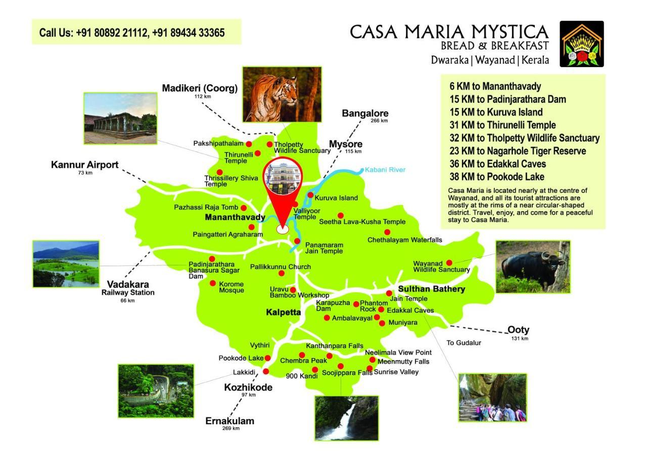 Casa Maria Mystica Apartments, Mananthavady, Wayanad Luaran gambar